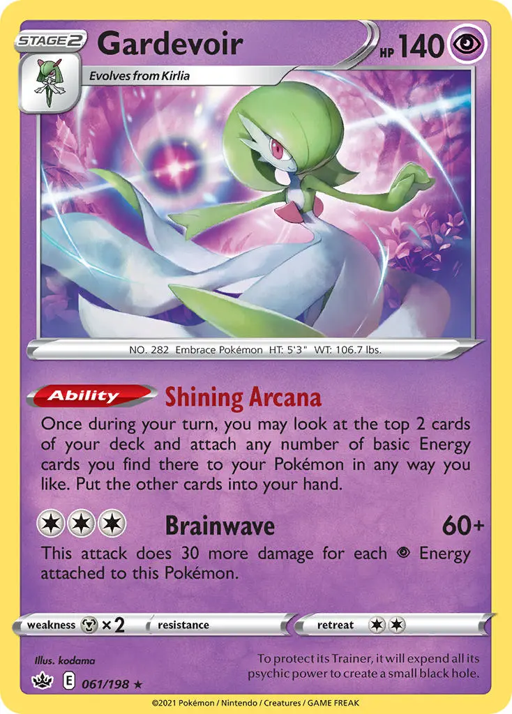 Gardevoir ex from Pokémon 2024